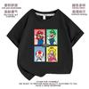Camiseta Infantil de Manga Corta de Dibujos Animados, Ropa Temática de Videojuegos, Ropa Infantil, Top para Niñas, Camiseta Básica de Algodón con Dibujos Animados