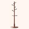 Perchero de Madera Maciza Duradero para Sala de Estar, Dormitorio, Mesita de Noche, Perchero Simple de Madera Maciza, Perchero de Madera de Haya de Pie