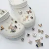 Explosiones transfronterizas zapatos de agujeros cruzados bricolaje zapatos unidos flor lindo oso decoración de hebilla de zapato venta al por mayor hebilla de flor individual