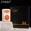 Zorro Z902S-201A Fantasma de Montaña Relieve Pintado Encendedor de Queroseno Doble Cara Tallado de Gama Alta Alto Valor Regalo