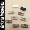 Tigela de Comida para Pássaros com Olho Bordado de Três Fios com Detalhes Claros e Escuros, Tigela de Comida para Pássaros com Cabeça, Bebedouro para Pássaros, Suporte para Copos, Acessórios para Gaiola de Pássaros
