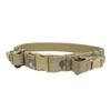 Cinto tático de camuflagem militar para treinamento ao ar livre, caça, caminhada, suporte de cintura para montagem, cinto protetor para treinamento de combate de serviço de galinha