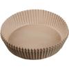 Plato de papel de aluminio para barbacoa plato para pan papel absorbente de aceite papel para alimentos borde hueco multiusos papel especial para freidora de aire mayoreo