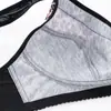 Nueva Moda Estampado de Leopardo Lencería Talla Europea y Americana Correas de Hombro Ajustables Popular Transfronterizo Hebilla Frontal Sujetador Talla Grande Hebilla Frontal