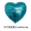 Globos de Estrella de Cinco Puntas de 18 pulgadas, Globos de Corazón de Papel de Aluminio, Globos al por Mayor de Fábrica Original con Diseños Impresos para Decoración de Ambiente