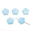 Contas Imitação Jade Acrílico Cor Sólida Flor Pequena Contas Soltas Feito à Mão DIY Pulseira Colar Acessórios de Joia Material
