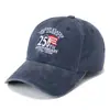 Gorra de Béisbol de Mezclilla Bordada a Punto de Cruz Moda Primavera Verano Versátil Gorra de Pico Retro Tendencia Protección Solar al Aire Libre Gorra de Béisbol