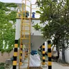 Tolva de Descarga Automática Tipo Varilla de Empuje Hidráulica Personalizada Silo de Almacenamiento Temporal de Lodos Sólidos Granulares