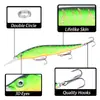 Pesca en Mar Señuelo Flotante de Largo Alcance Rice Minnow 13.5cm 16g Señuelo Biónico al por Mayor Señuelo Ruidoso Señuelo Rice Minnow Señuelo Falso