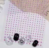 Pequeñas Calcomanías para Uñas de Estrella de Cinco Puntas Adhesivas Planas Versátiles Color Puro Calcomanías de Arte para Uñas de Estrella de Cinco Puntas Joyería Dh932