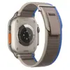 Adequado para Pulseira de Relógio Apple Iwatch11 Apple Watch Ultra Loop de Nylon Trançado com Velcro
