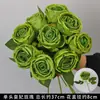Plantas Verdes Artificiais, Bigodes de Dragão, Capim-dos-pampas, Fundo de Casamento, Arranjo Floral, Paisagismo, Arte Floral Estilo Floresta Pendurada Branca e Verde, Decoração de Casamento