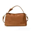 Bolsos Estilo Coreano para Mujer Bolso de Mano Retro con Estampado de Leopardo para el Trabajo Bolso Almohada Estilo Otoño/Invierno 2026 Nuevo Bolso Cuadrado Pequeño de Hombro o Axila