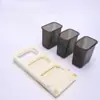 Estuche para lápices, portalápices, material de PP, desmontable, plegable, caja de almacenamiento, caja de almacenamiento para papelería