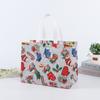 Bolsa No Tejida Recubierta Transfronteriza Bolso de Mano Navideño Embalaje de Ropa Personalizado Bolso de Compras Plegable Estéreo