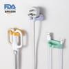 Gancho para cepillo de dientes eléctrico de venta caliente transfronterizo gancho multiusos para baño gancho para peine gancho para oficina gancho gancho gancho pared sin rastro