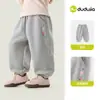 Los pantalones para niña de Dudu son cálidos para el invierno, nuevo modelo 2026 de pantalones casuales para niños, elegantes pants de invierno para niñas