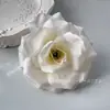 Nuevas Cabezas de Flores de Peonía Artificiales, Flores de Seda de Rosa, Accesorios de Flores de Tela para Ropa y Sombreros, Flores para Decoración de Bodas y Festivales DIY