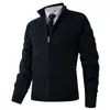 Suéter Cardigan para Hombre con Cuello Alto, Chaqueta Gruesa de Punto Chenilla para Otoño e Invierno 2025 Comercio Exterior