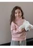 Suéter Grueso de Cuello Alto Forrado con Vellón de Visón Imitación para Niños y Niñas Camisa de Bebé Tejida de Terciopelo de una Pieza Cálida para Otoño e Invierno