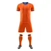 Conjunto de Uniforme de Fútbol de Venta Caliente Transfronterizo, Secado Rápido, Transpirable, Resistente al Desgaste, Camisetas de Manga Corta para Niños y Adultos para Competición y Entrenamiento