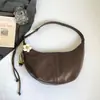 Nova Bolsa de Axila de Alto Estilo Primavera 2026, Bolsa Dumpling de Grande Capacidade para o Dia a Dia, Bolsa Transversal de Ombro Único Fashion e Tendência