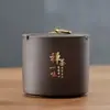 Cenicero de arcilla púrpura con tapa, a prueba de viento, estilo retro, para uso doméstico, decoración de sala de estar, evita la dispersión de cenizas, tamaño grande, multifuncional
