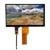 Ensamblaje de Pantalla LCD de Control Industrial de 7 pulgadas Interfaz Mipi Resolución 1024*600 Pantalla Táctil Médica de Seguridad
