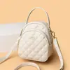 Bolso de teléfono transfronterizo, bolso pequeño de mujer de moda estilo Chanel con patrón de diamantes, bolso de teléfono para mamá, bolso cruzado de gran capacidad para mujer