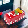 Decoración Creativa para el Hogar Pastel de Crema de Frutas Frescas Pegatina para Refrigerador FCK-D Cadena Europea de Postres Mousse Regalo de Celebración