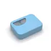Caixa de lentes de contato portátil para viagem, companheira de cuidados, caixa de beleza para pupilas, pacote múltiplo de armazenamento, substituição, pacote duplo, atacado