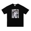 Comercio Transfronterizo AliExpress Europa y América Verano Animación Japonesa Camiseta de Manga Corta Casual Holgada Cuello Redondo Transpirable Media Manga