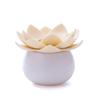 Criativa Nova Suporte de Algodão Flor de Lótus Doméstico Diário Caixa de Palitos de Dente Caixa de Suporte de Algodão Portátil Caixa de Armazenamento de Palitos de Bambu para Dentes
