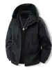 Chaqueta Popular al Aire Libre Transfronteriza para Hombre 2025 Primavera y Otoño Pareja Comercio Exterior Carta Resistente al Viento Deportiva Moderna