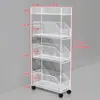 Estante de livros estreita de chão, prateleira de armazenamento atrás da porta, estante de livros ultrafina sob a mesa, estante de livros simples portátil