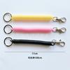 Accesorios para Llaveros de Cuerda Elástica al por Mayor Cadena Colgante Colorida Correa Elástica Retráctil para Cintura de Pantalones Hebilla de Seguridad Cuerda Elástica Anti-Pérdida