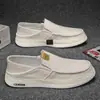 Nuevos Zapatos Casuales de Corte Bajo para Hombre Primavera y Otoño 2026 Zapatos de Tela Cómodos Estilo Old Beijing Suela Suave Transpirables Tenis Zapatos Individuales Transfronterizos