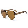 Óculos de Sol Jamie 008 em Formato de Coração Estilo Europeu e Americano Personalizados para Mulheres Lentes Oceânicas Peça Única de PC