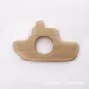 Suministro directo de fábrica palo para morder dientes de bebé Madera de haya diente calmar forma de animal palo para morder dientes morder música