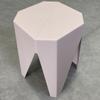 Bancos de Plástico Modernos Minimalistas, Engrosados para Uso Doméstico, Bancos Octogonales Apilables para Sala de Estar, Áreas de Espera de Restaurantes y Bancos de Colores para Hacer Cola