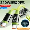 Cabo de Carregamento e Dados Duplo Tipo-C de Carregamento Rápido de 240W Adequado para Celulares Huawei, Oppo, Honor, Xiaomi e Apple 1516