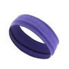 Diadema deportiva lisa para mujer, banda para el cabello para yoga, banda elástica absorbente de sudor, directa de fábrica, TD-38