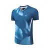 Novos Uniformes de Badminton para Homens e Mulheres, Roupas Esportivas de Secagem Rápida com Manga Curta, Uniformes de Tênis para Estudantes e Crianças, Uniformes de Competição, Respiráveis de Verão 760