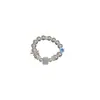 Pulsera de Corazón con Lazo de Azúcar Perlado Estilo Francés, Pulsera Vintage de Lujo Ligero de Gama Alta, Accesorio de Mano Elegante de Moda de Nicho
