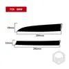 Adecuado para BMW X3 F25 F26 11-17 juego completo de interruptor de logo de volante interior de fibra de carbono negro piano
