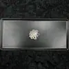 2025 Zapatos de Cristal Populares en Internet Estilo Coreano Hebilla de Zapato Cadena de Cuentas Florales Zapatos con Flores Hebilla de Zapato de Industria Pesada Hermosa Zapatos de Gelatina