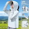 Ropa de Protección Solar para Mujer 2026 Nueva Seda de Hielo Anti-UV UPF+ Delgada Transpirable Ropa Exterior Ala Ancha Holgada Ropa de Protección Solar