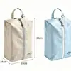 Bolsa Impermeável para Armazenamento de Sapatos de Viagem Bolsa Portátil de Armazenamento para Sapatos Esportivos de Academia Bolsa para Bagagem de Grande Capacidade Bolsa à Prova de Poeira Bolsa para Sapatos