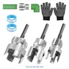 Herramienta de Roscado Integrada para Tubería de Agua PPR Acero al Carbono Herramienta de Roscado Interno y Externo Etiquetado Transfronterizo 1/2" 3/4" 1" Mayoreo
