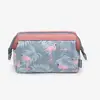 Bolsa de almacenamiento portátil para artículos de tocador y cosméticos para mujer, creativa, coreana, multifuncional, tridimensional, de gran capacidad, para viajes y otros viajes.